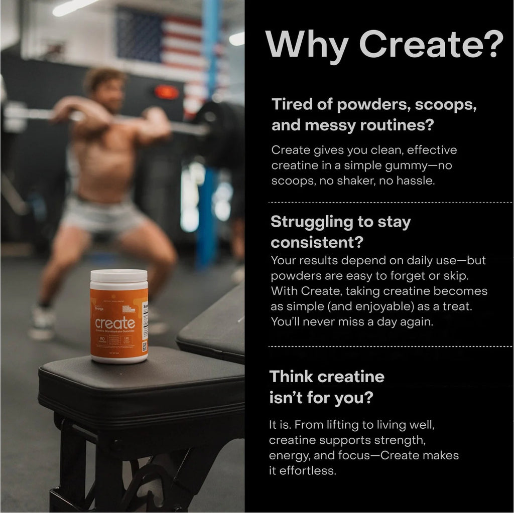 Core - Create Creatine Monohydrate Gummies