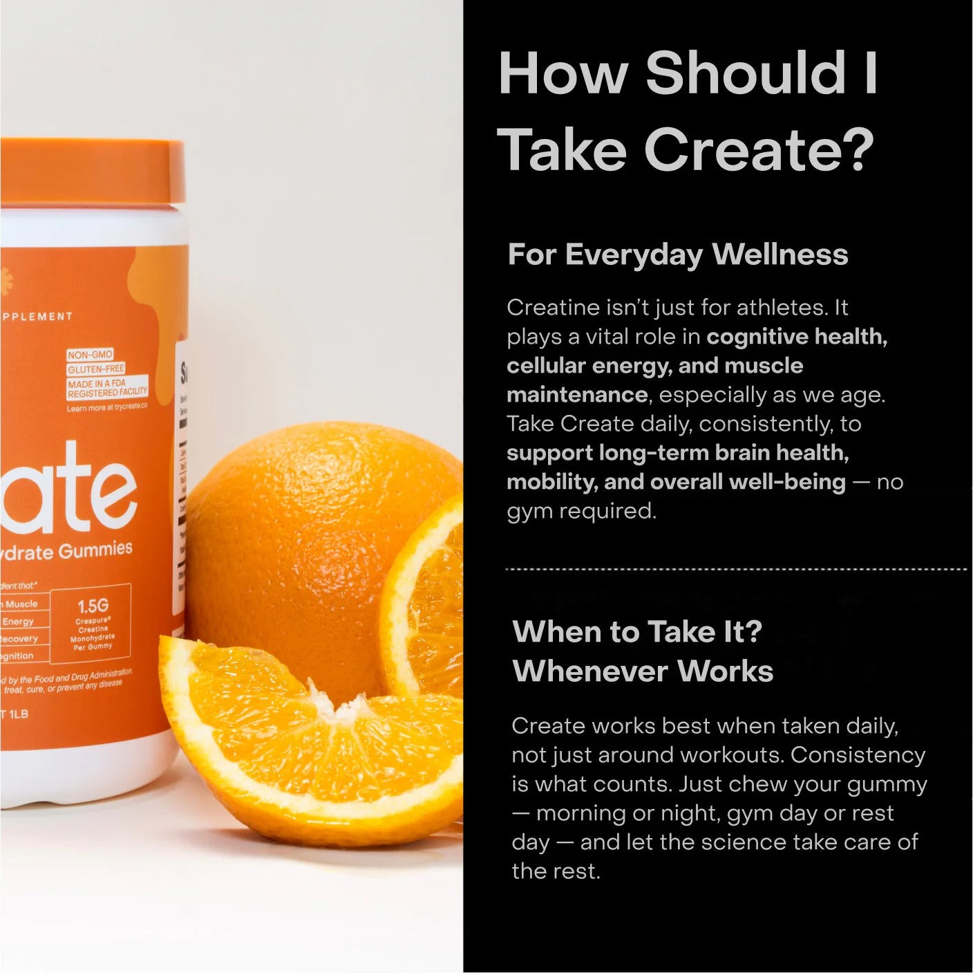 Core - Create Creatine Monohydrate Gummies