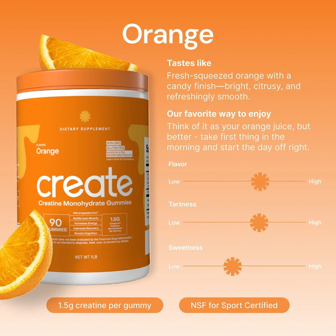 Core - Create Creatine Monohydrate Gummies